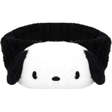 Kawaii Spa Headband for Washing Face Cute Black Headband for Make Up Washing Party Soft Headband for Woman Girls