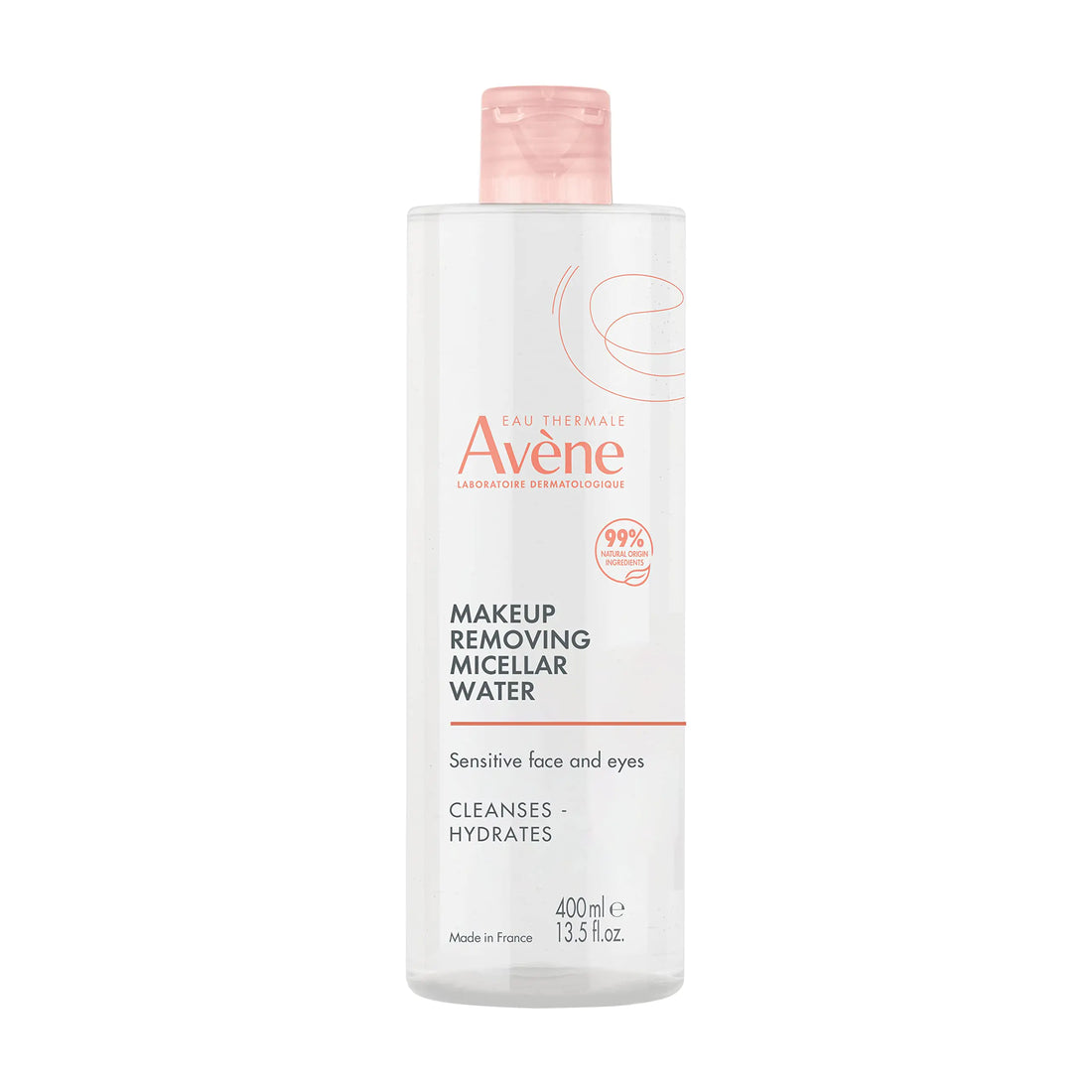 Avene Micellar Lotion Cleansing Water - Soap-Free 3-in-1 Cleanser Toner Make-up Remover - All Skin Types - Non-Comedogenic -16.8 Fl Oz