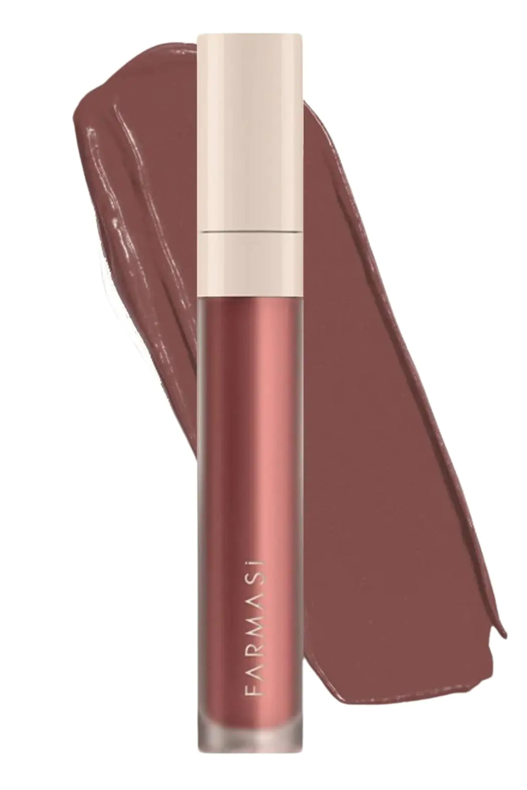 FARMASi Make Up Matte Liquid Lipstick Long-Lasting and Ultra-comfortable High-Impact Lightweight Organic Pure Pigments 0.14 fl.oz (Perfect Rose)
