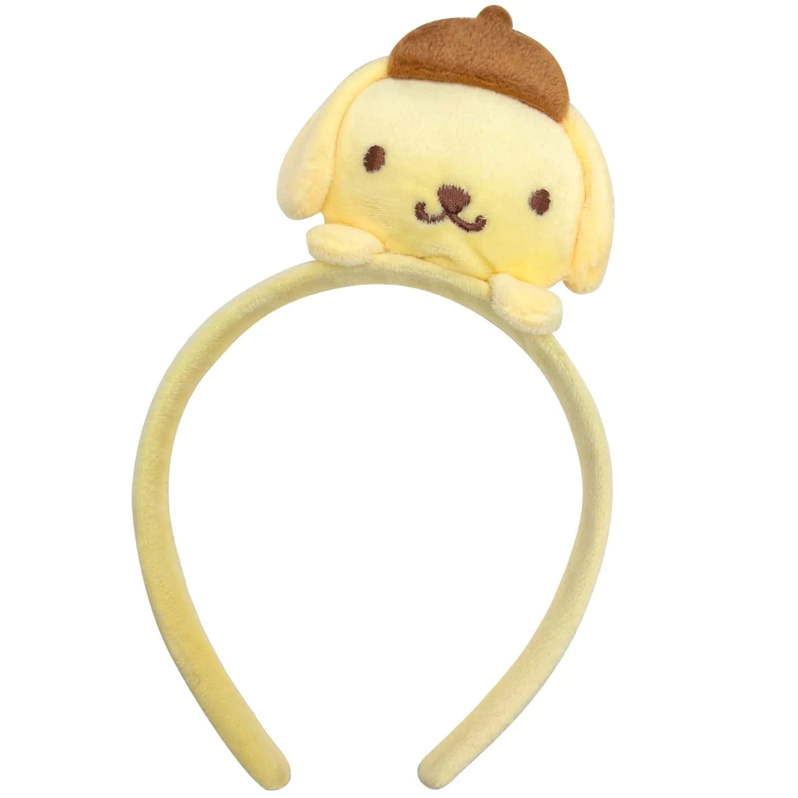 Kawaii Spa Headband for Washing Face Cute Hairband for Make Up Washing Party Cute Headwear Costume Accessories for Woman Girls (Yellow)