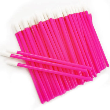 Pimoys Lip Brushes 200Pcs/Set Disposable Lip Brushes Make Up Brush Lipstick Lip Gloss Wands Applicator Tool Makeup Beauty Tool Kits