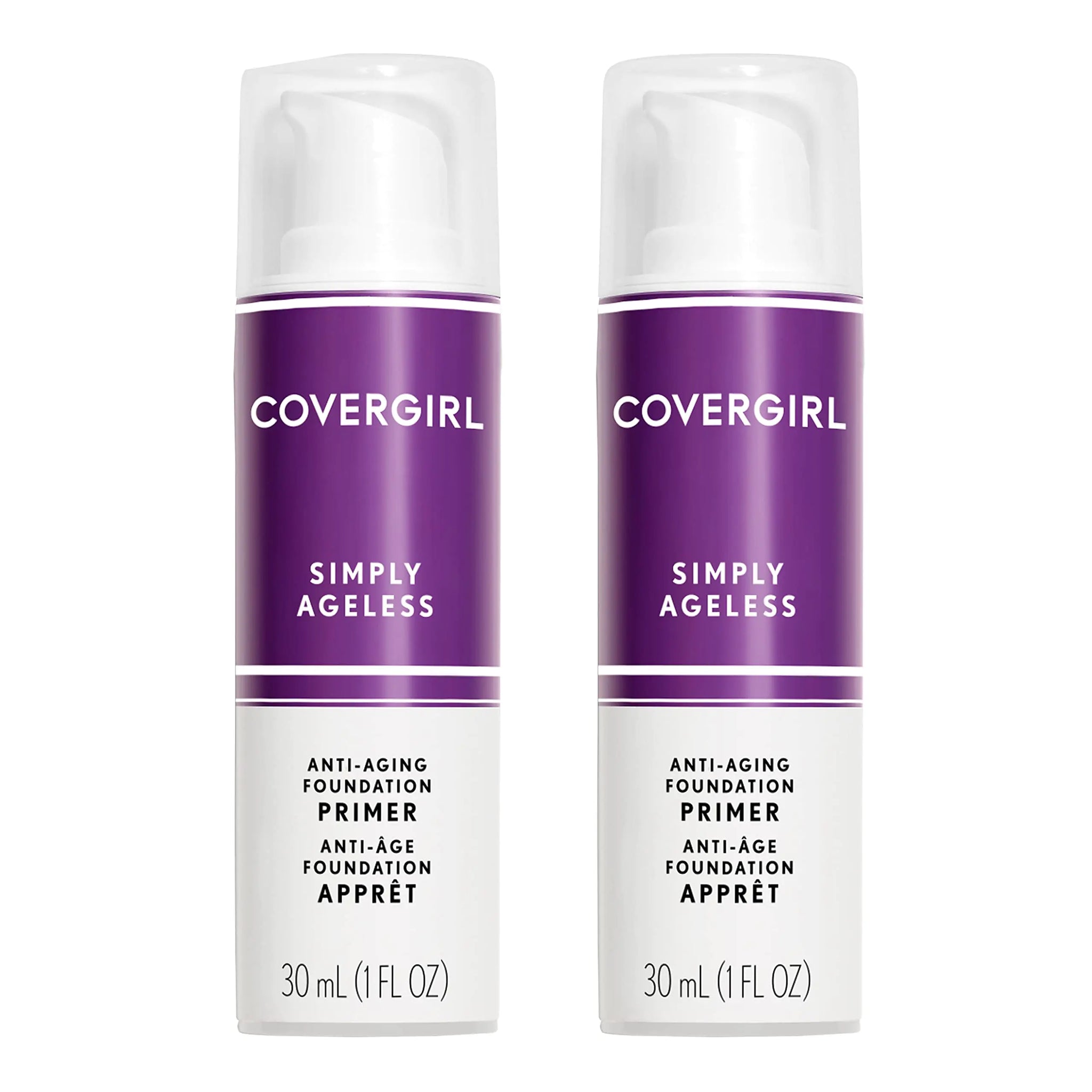 Covergirl Simply Ageless Oil Free Make Up Primer Pack of 2