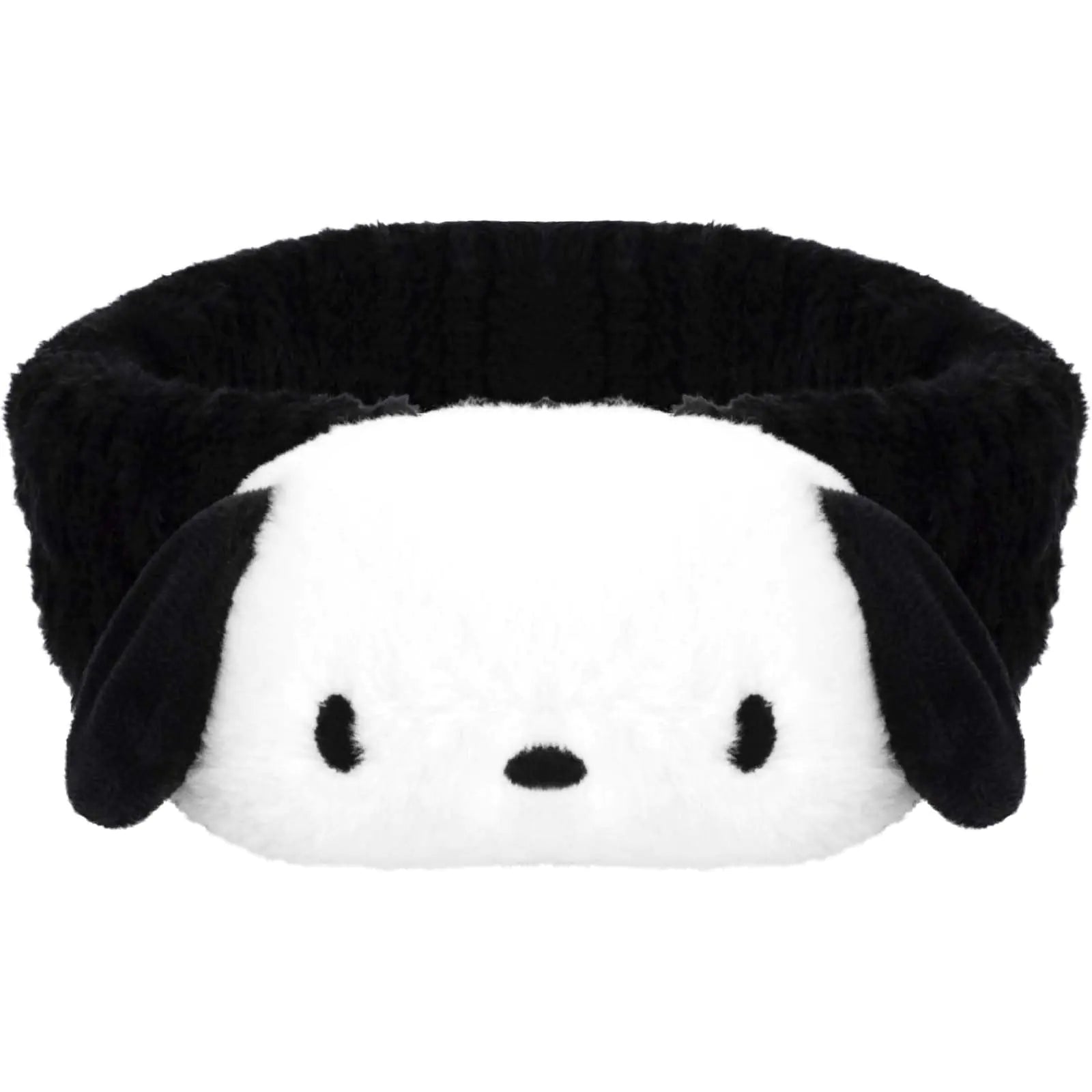 Kawaii Spa Headband for Washing Face Cute Black Headband for Make Up Washing Party Soft Headband for Woman Girls
