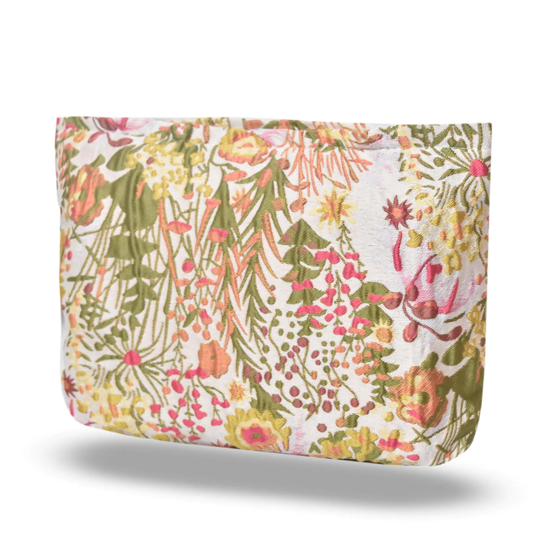 KeYaMee Make Up Bag Cosmetic Bags for Travel Women Floral Organizer Pouch Toiletry Bags with Zipper Large Capacity 10 colorflowers